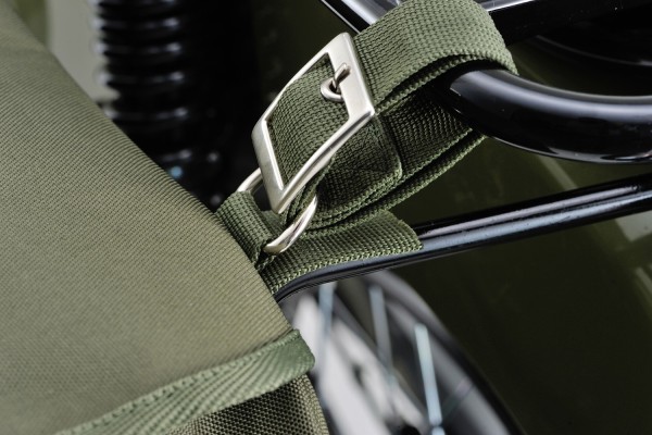 HenlyBegins saddlebag 15 liter khaki