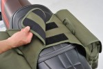 HenlyBegins saddlebag "double" 2x 10 liter khaki