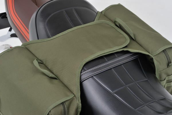 HenlyBegins zwei Satteltaschen 2x 10 Liter khaki