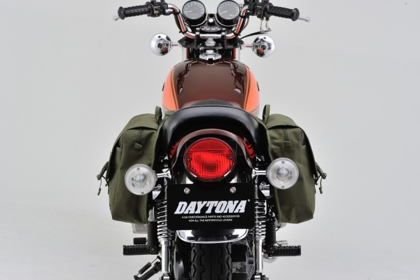 HenlyBegins saddlebag "double" 2x 10 liter khaki