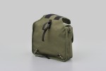 HenlyBegins saddlebag "double" 2x 10 liter khaki