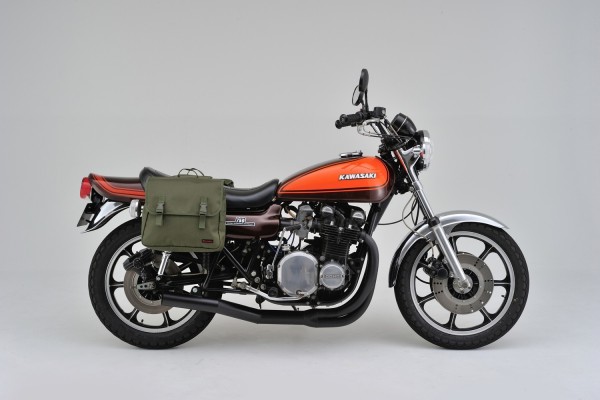 HenlyBegins saddlebag "double" 2x 15 liter khaki