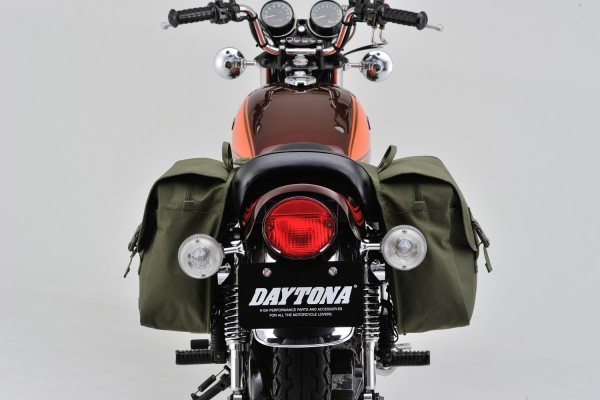 HenlyBegins saddlebag "double" 2x 15 liter khaki