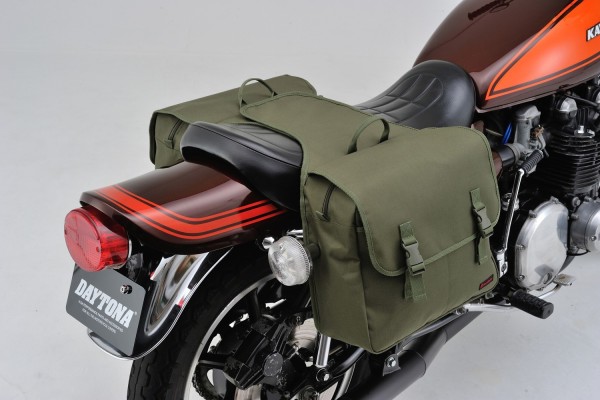 HenlyBegins zwei Satteltaschen 2x 15 Liter khaki