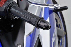 "BULLET" Lenkergewichte Set Aluminium CNC schwarz eloxiert 14-19mm 2