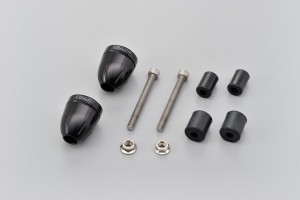 "BULLET" Handlebar ends CNC black anodized 14-19mm