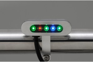 "ALPHA" Micro indicator chrome