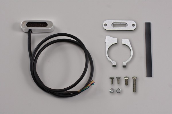 "ALPHA" Micro indicator chrome