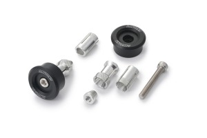 "D-MIRROR" bar end mirror adapter universal black