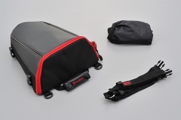 HenlyBegins seatbag 4 liter carbon red DH-708