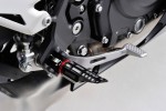 Step for rider "TKM" aluminium dual-anodized f. KAWASAKI Ninja 250 400 Step for rider "TKM" aluminium dual-anodized f. KAWASAKI Ninja 250 400