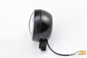 "CAPSULE120" 120mm 4 1/2" LED Hauptscheinwerfer schwarz Montage unten 2