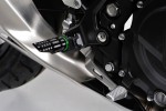 Step for rider "TKM" aluminium dual-anodized f. KAWASAKI Ninja 250 400 Step for rider "TKM" aluminium dual-anodized f. KAWASAKI Ninja 250 400