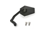 "D-MIRROR" Aluminium mirror black 6-edged