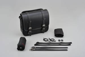 HenlyBegins saddle bag 12 liter leather DHS-2 PLANE