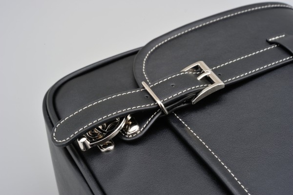 HenlyBegins Satteltasche 12 Liter Leder DHS-2...