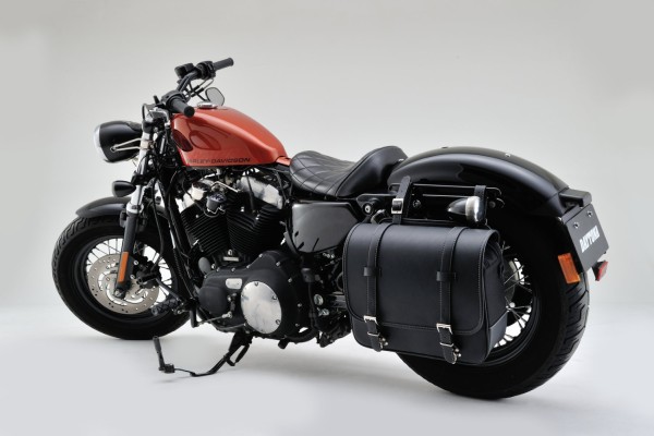 HenlyBegins saddle bag 12 liter leather DHS-2...