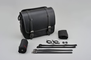 HenlyBegins saddle bag 18 liter leather DHS-4 PLANE