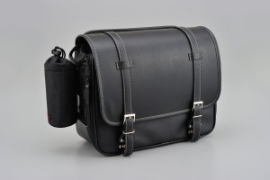 HenlyBegins saddle bag 18 liter leather DHS-4 PLANE 2