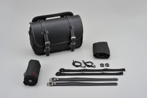 HenlyBegins saddle bag 9 liter leather DHS-1 EXH