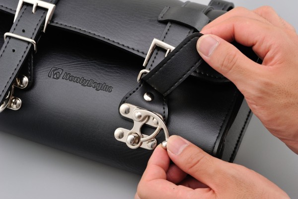 HenlyBegins Werkzeugtasche 2 Liter Leder DHS-8