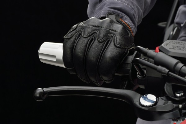 "REVOLVER" Heavy-weight handlebar ends CNC...