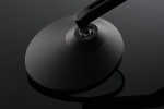 "D-MIRROR" Aluminium bar end mirror black round excentric "D-MIRROR" Aluminium bar end mirror black round excentric