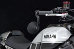 "D-MIRROR" Aluminium bar end mirror black round excentric "D-MIRROR" Aluminium bar end mirror black round excentric