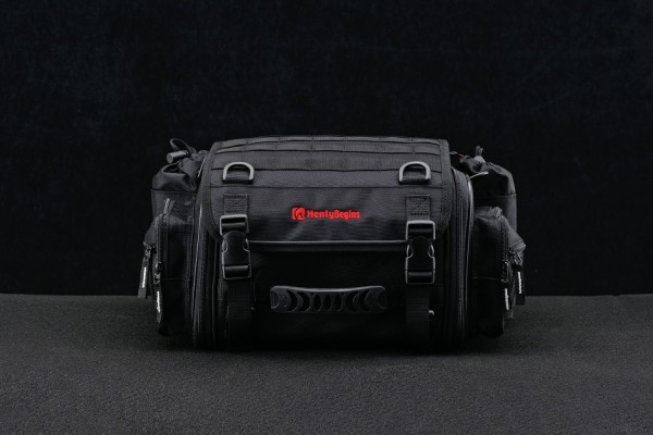 HenlyBegins Satteltasche 20-26 Liter schwarz...