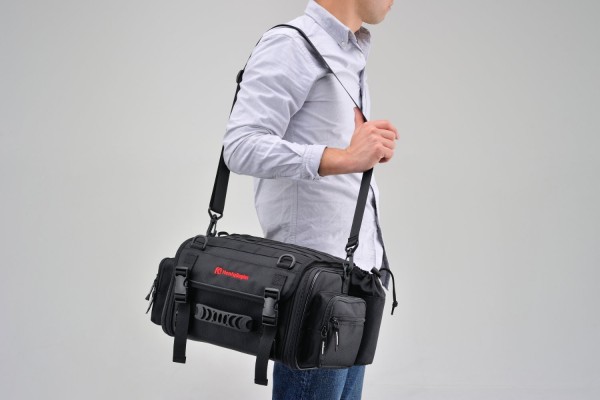 HenlyBegins Satteltasche 20-26 Liter schwarz...