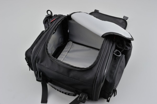 HenlyBegins Satteltasche 20-26 Liter schwarz...