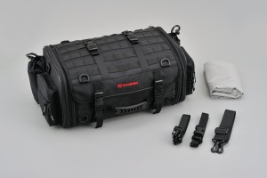 HenlyBegins Satteltasche 33-42 Liter schwarz DH-718