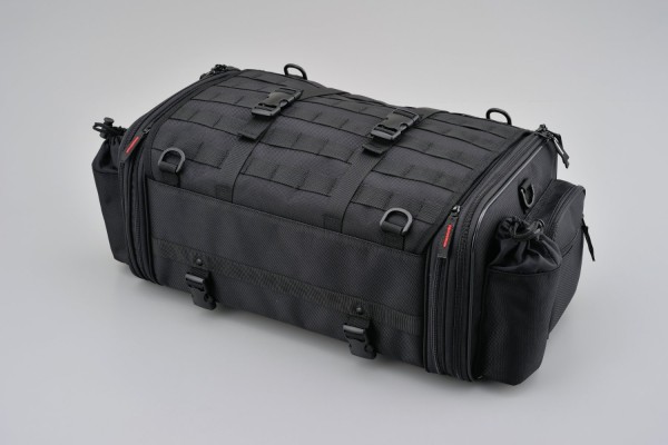 HenlyBegins Satteltasche 33-42 Liter schwarz...