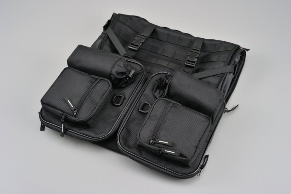 HenlyBegins seatbag 33-42 liter black DH-718