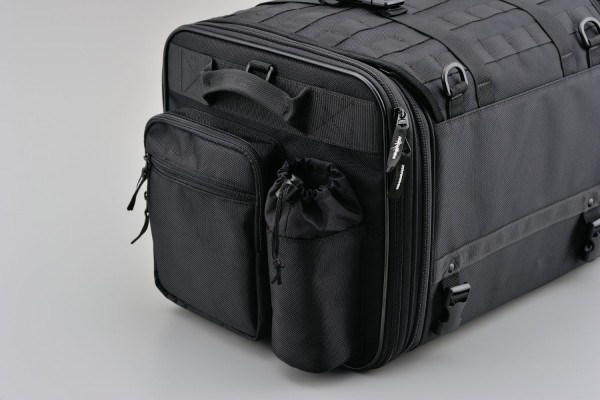 HenlyBegins Satteltasche 44-60 Liter schwarz...