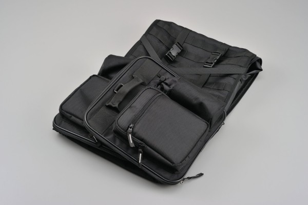 HenlyBegins seatbag 44-60 liter black DH-719