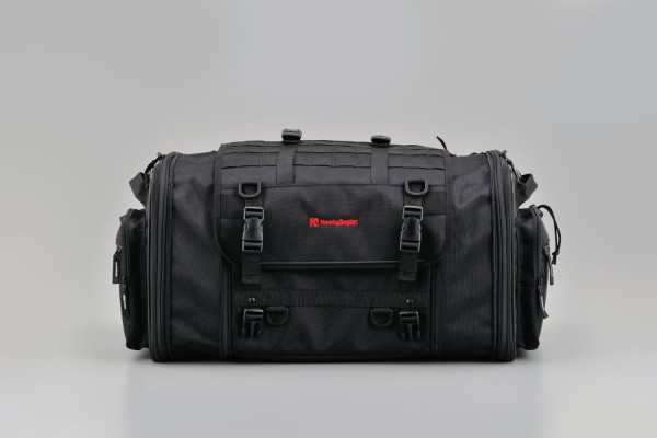 HenlyBegins Satteltasche 44-60 Liter schwarz...