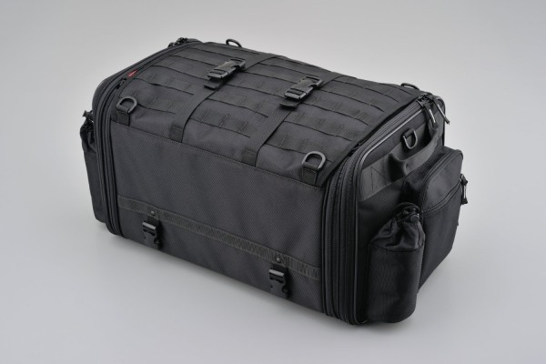 HenlyBegins Satteltasche 53-70 Liter schwarz...