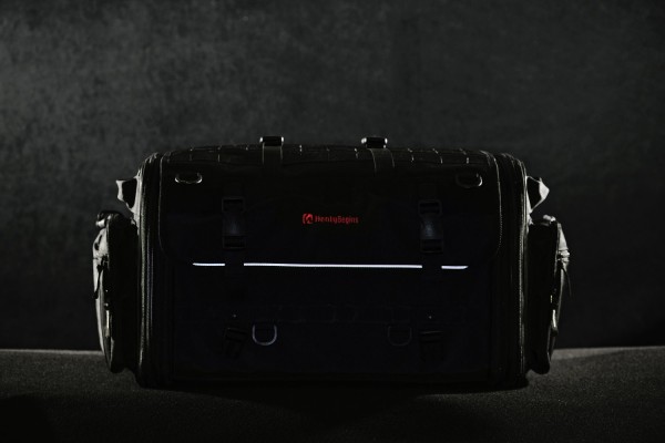 HenlyBegins Satteltasche 53-70 Liter schwarz...