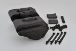 HenlyBegins zwei Satteltaschen 2x 16 Liter schwarz