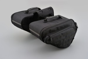HenlyBegins saddlebag "double" 2x 16 liter black 2