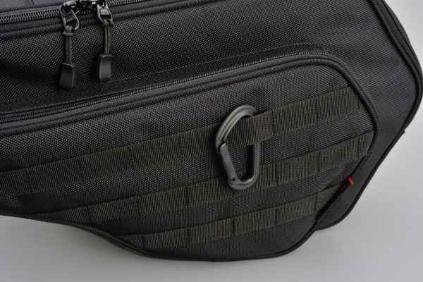 HenlyBegins zwei Satteltaschen 2x 16 Liter schwarz