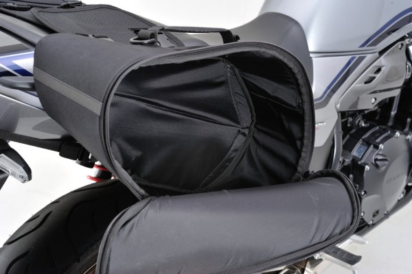 HenlyBegins zwei Satteltaschen 2x 16 Liter schwarz