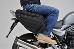 HenlyBegins saddlebag "double" 2x 16 liter black