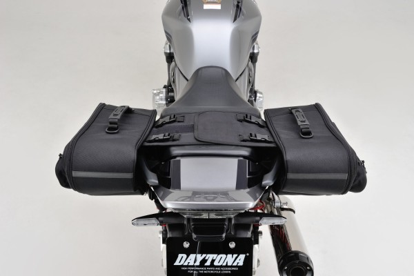 HenlyBegins saddlebag "double" 2x 16 liter black