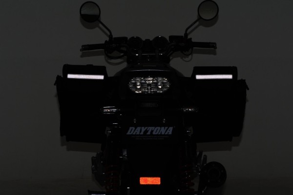 HenlyBegins saddlebag "double" 2x 16 liter black