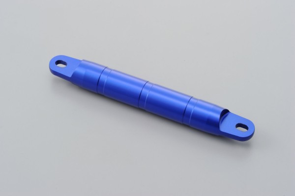 Handlebar brace bar alloy blue anodized 150 mm
