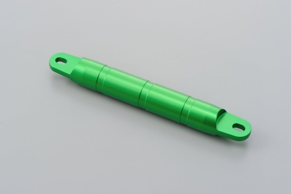 Handlebar brace bar alloy green anodized 150 mm