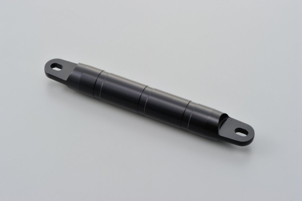 Handlebar brace bar alloy black anodized 150 mm