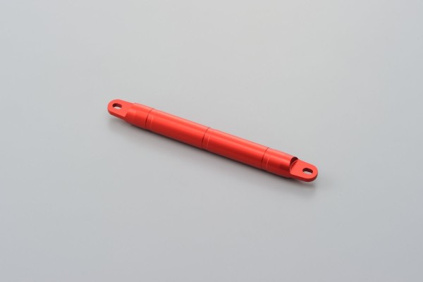 Handlebar brace bar alloy red anodized 200 mm